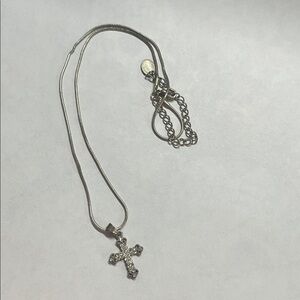 Bundle 3 for 10 Sterling-Style Silver Cross Pendant Necklace - Silver